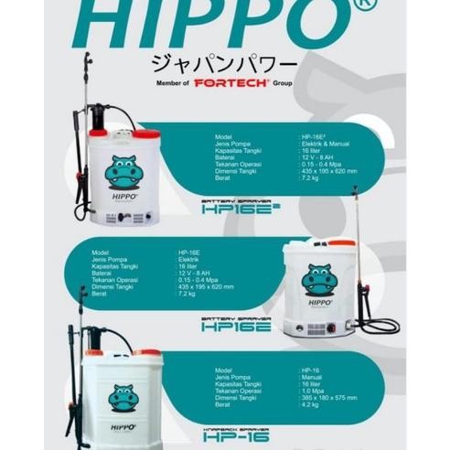 Sprayer Semprotan Hama Padi Hippo / / Genius 16Liter Manual / Semprotan Disinfektan Medis