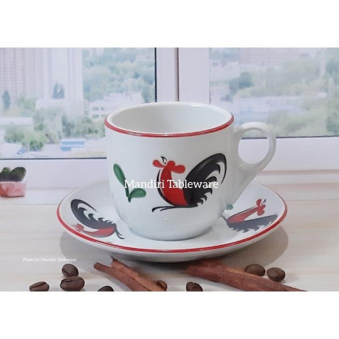 TERMURAH - CANGKIR KOPI KERAMIK JADUL / KOPITIAM / TEBAL