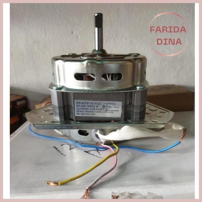 DINAMO SPIN ORIGINAL PANASONIC MESIN CUCI 2 TABUNG 12 & 14KG TYPE NS