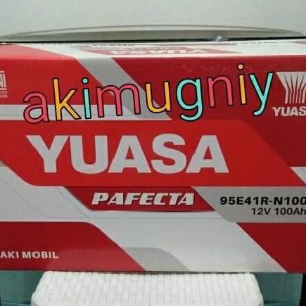 aki n100 yuasa pafecta 12v 100ah aki basah