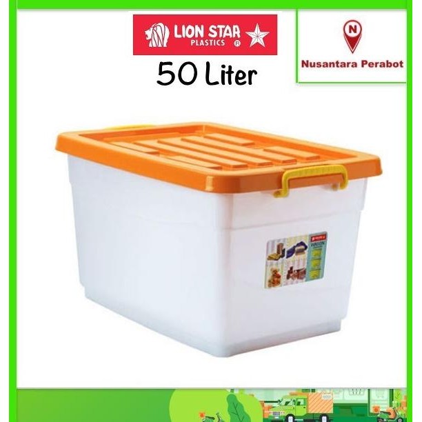 

TERBARU - LION STAR VC-15 Wagon Container 50 Lt (Box Penyimpanan 50 Lt)