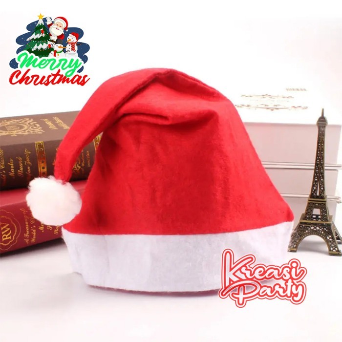 

NEW! Topi Natal Polos / Topi Natal / Topi Santa Claus / Christmas Hat Limited