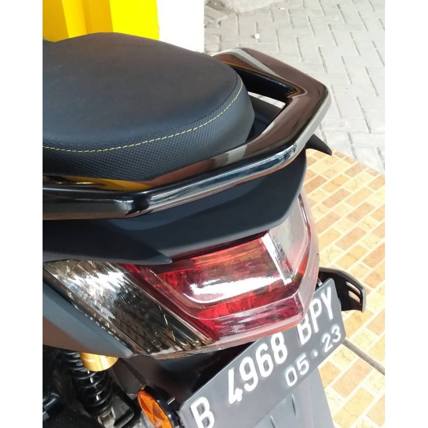 Ducktail / Sirip Belakang Nmax Hitam Doff