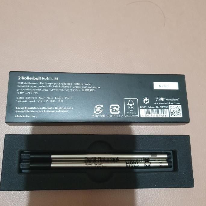 

TERBARU - Refill / Isi Roller ball MontBlanc Ori Ukuran M