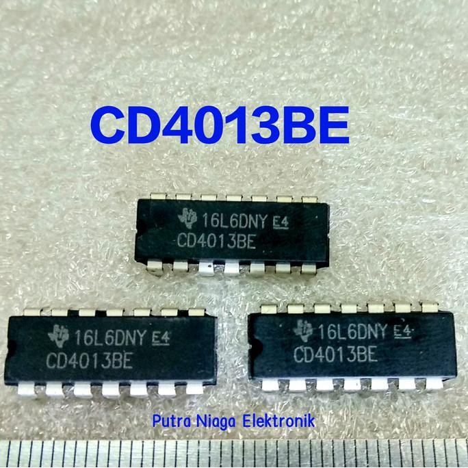 Update ic CD4013BE Dip 14 pin CD4013 / TC4013 / HEF4013 / HCF4013 putr4n Ayo Beli