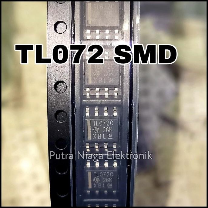 ic TL072C SMD SOP8 TL072 Original TL 072 High Quality putr4n Buru Order