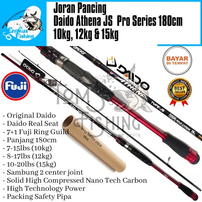 JORAN PANCING DAIDO ATHENA PRO SERIES FUJI JS 180CM (10KG,12KG & 15KG)