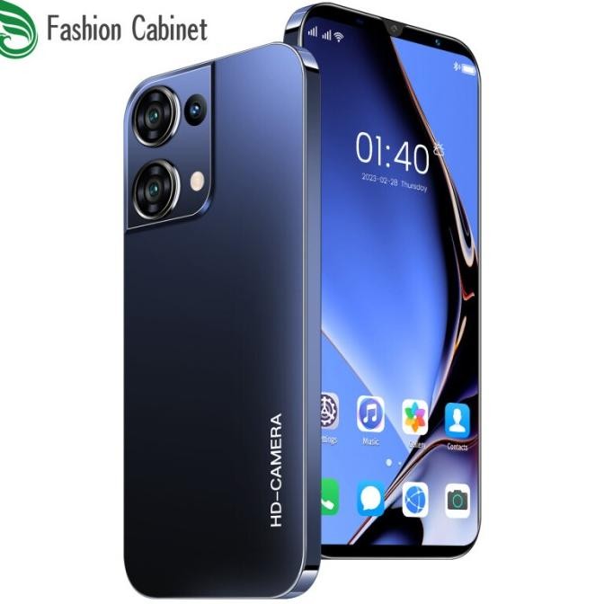 PONSEL PINTAR RINO9, HP LAYAR BESAR HD 16GB RAM 512GB ROM RADIO FM