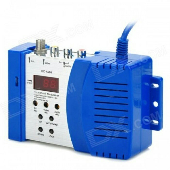 AV TO RF CONVERTER (MULTI-CHANNEL RF MODULATOR VHF/UHF) MERK PRO-X