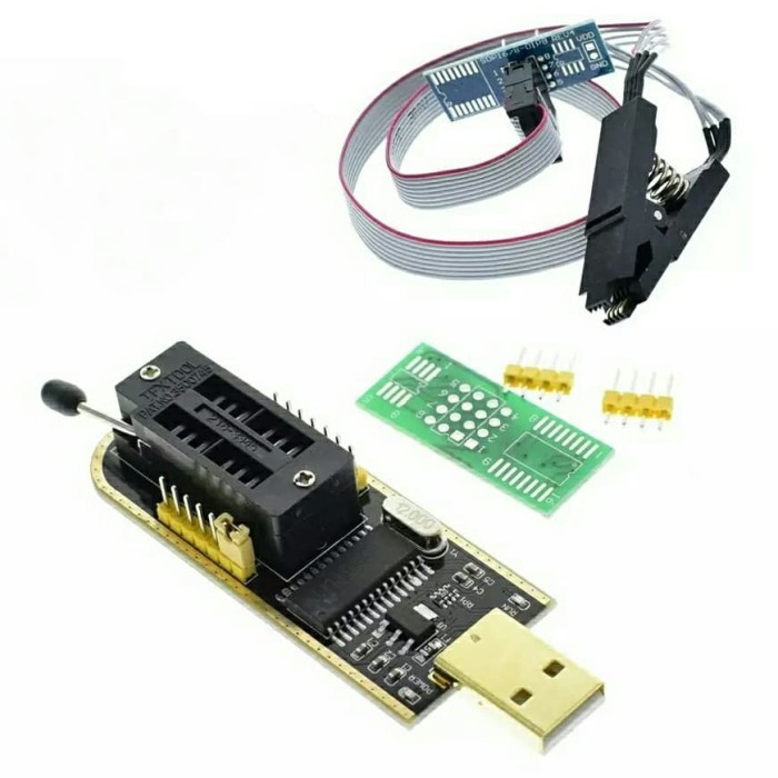 CH341A PLUS IC FLASH CLIP FOR BIOS 93 25 24 / TV ANDROID
