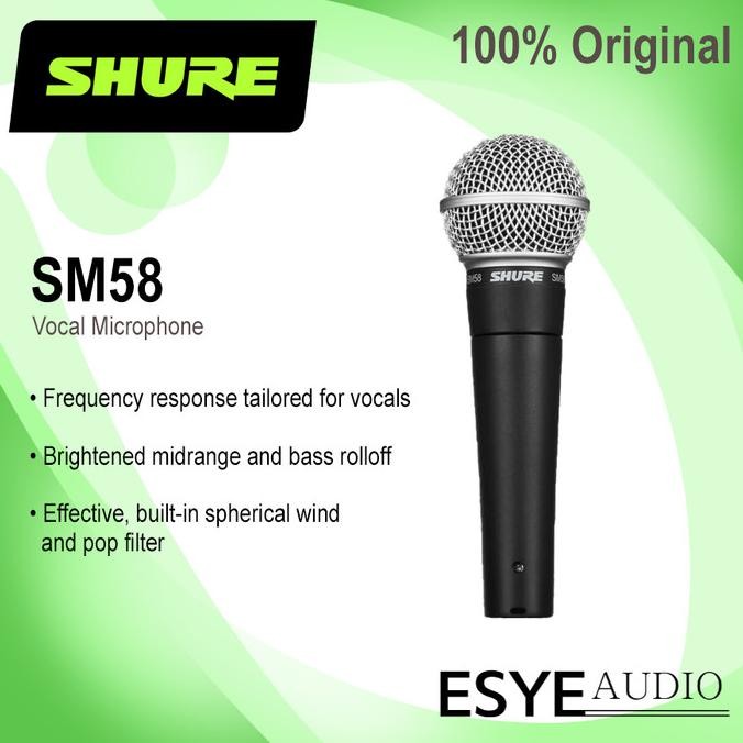 Mic kabel SHURE SM58 (100% ORI)