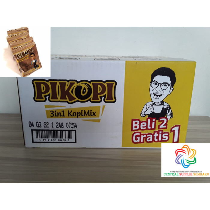 

Pikopi 3In 1 Kopimix [20Gr /180 Sachet /1 Karton ] Barangbaru