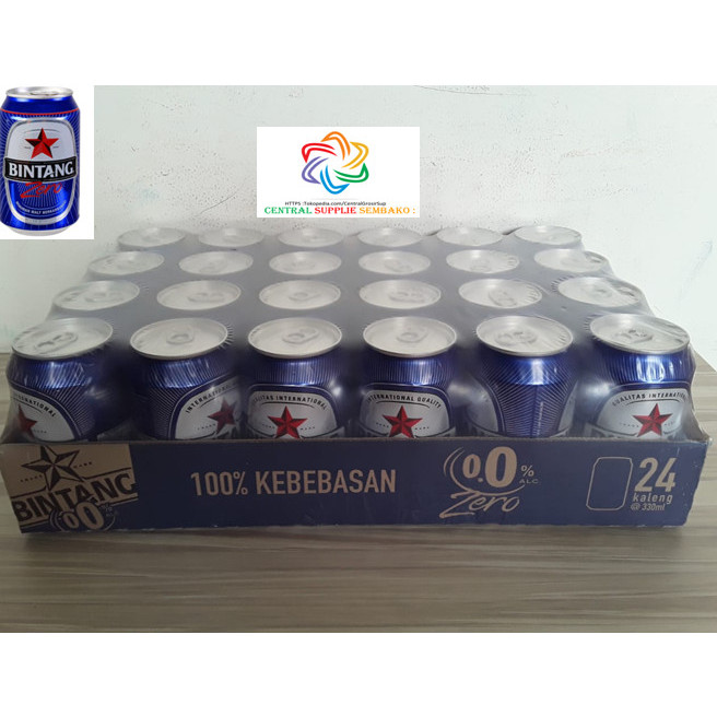 

Bintang Zero Kaleng [330Ml / 24 Kaleng / 1 Karton] Diskon