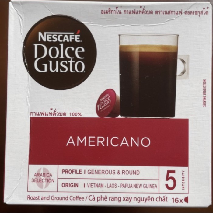 

Nescafe Dolce Gusto Americano 16 Capsule Coffee Kopi Kapsul Terbaik
