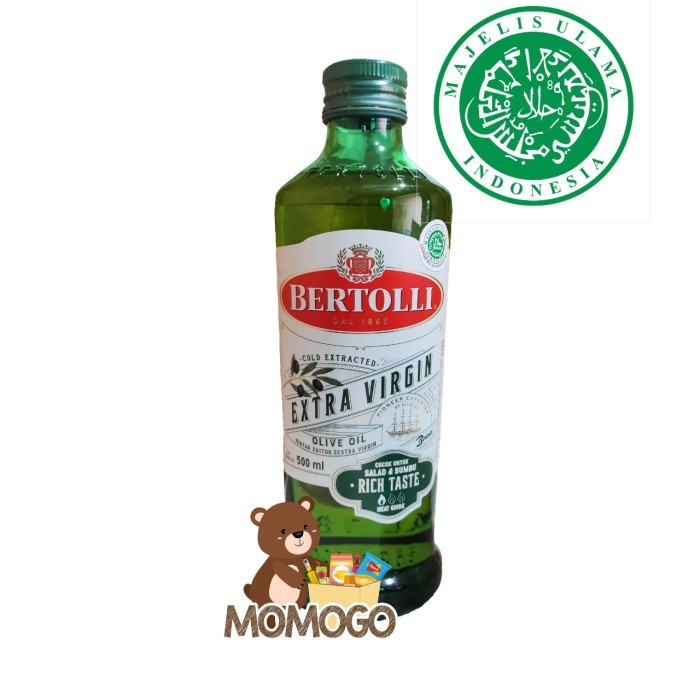 

Bertolli Extra Virgin Olive Oil 500Ml New