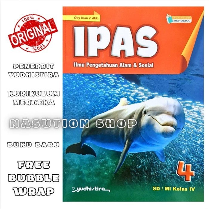 Sale Buku Ipas Kelas 4 5 6 Sd Yudhistira Kurikulum Merdeka Ipa Dan Ips Ori