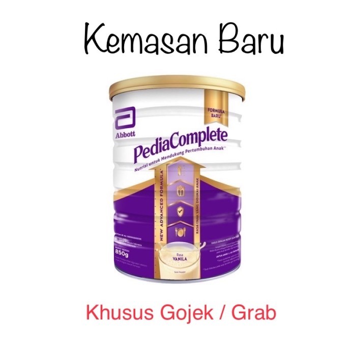 Susu Pediasure Complete 850Gr Rasa Vanila (Bukan Triplesure)