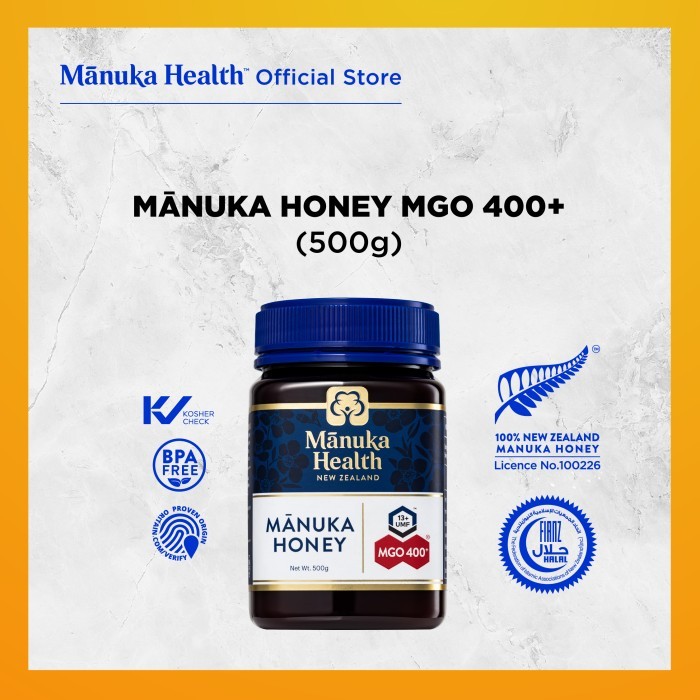 

Manuka Health Mgo 400+ (500 Gr) Terbaru
