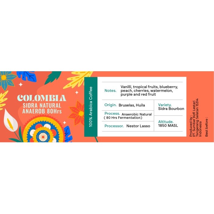 

Kopi Arabika Colombia Limited Series Package 1 Terlaris