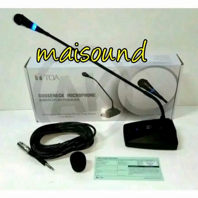 MIC MEJA PODIUM TOA ZM 380 AS ORIGINAL MICROPHONE TOA ZM 380AS ZM380AS