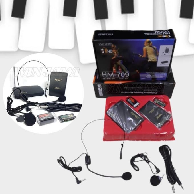 MIC MICROPHONE BANDO- MIC KANCING JEPIT- MIC WIRELESS HEADSET BANDO