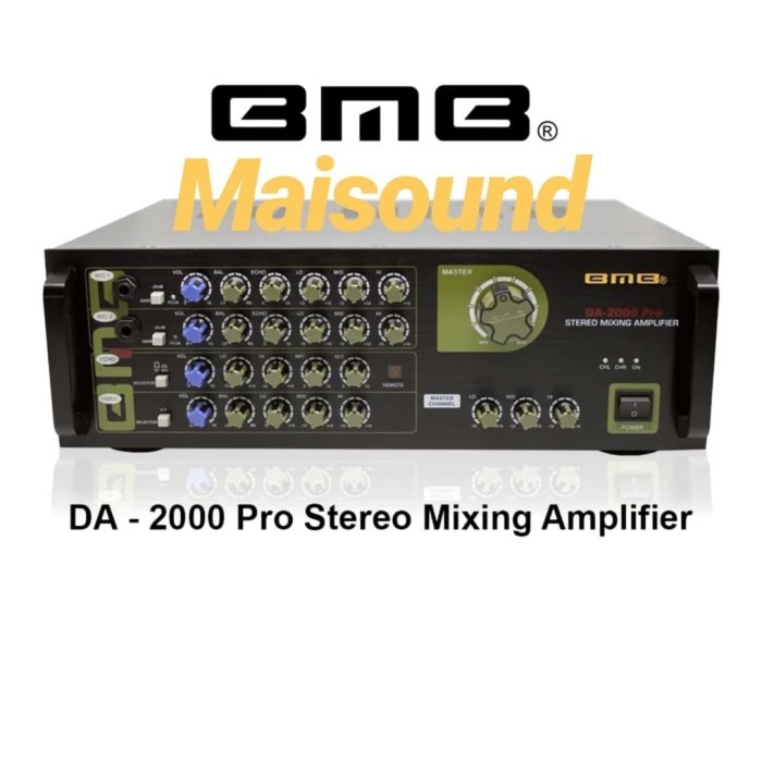 Promo Amplifier Bmb Da 2000 Pro Original Da2000Pro 2000Pro
