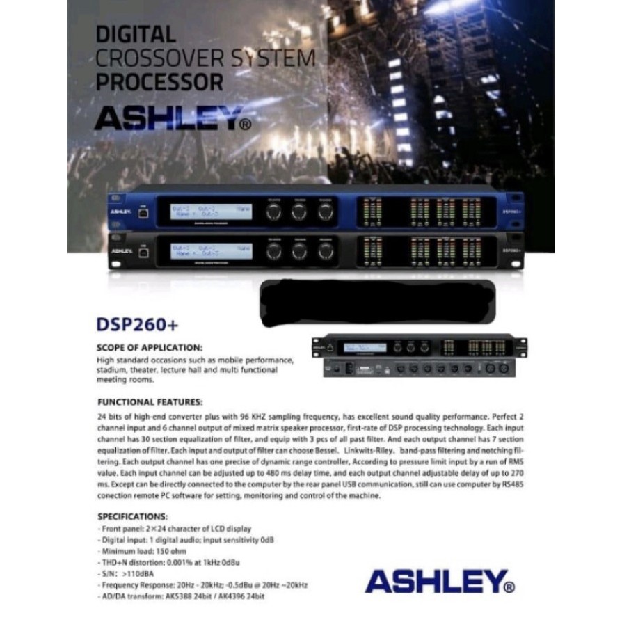 Cuci Gudang Ashley Management Speaker Dsp260