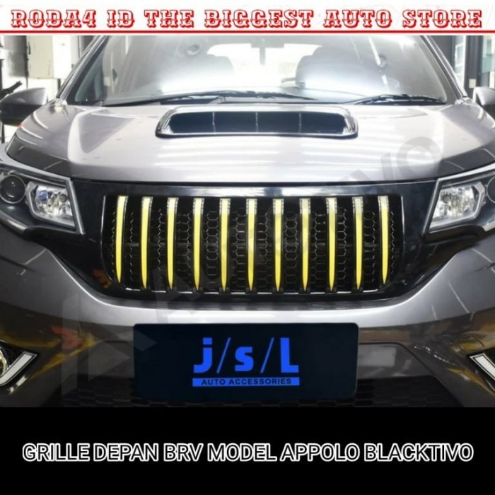 Grill Depan BRV Model Appolo Blacktivo