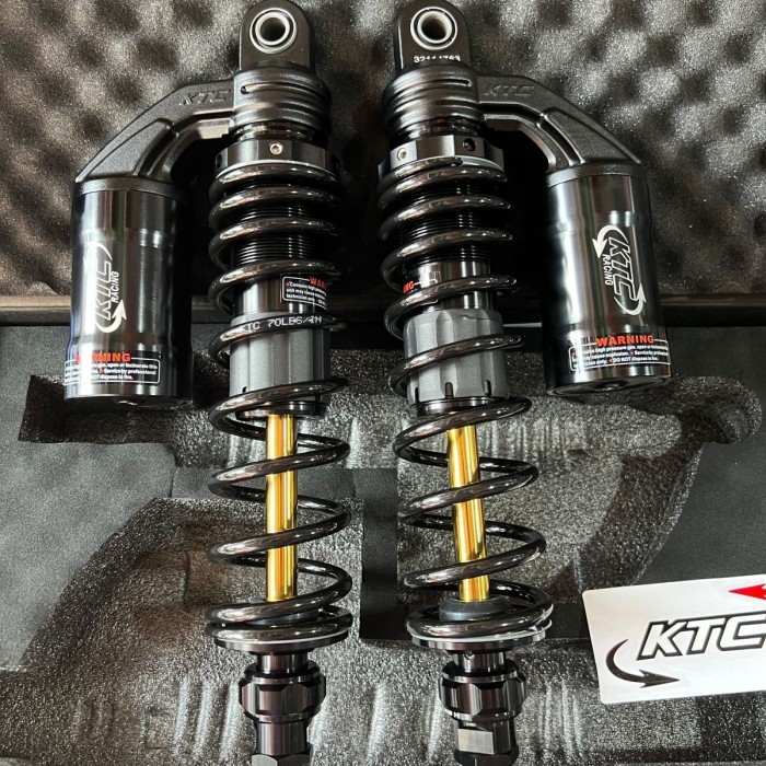SHOCK BREAKER KTC RACING ONYX 2023 UK 280/320/340 MM HITAM AS GOLD