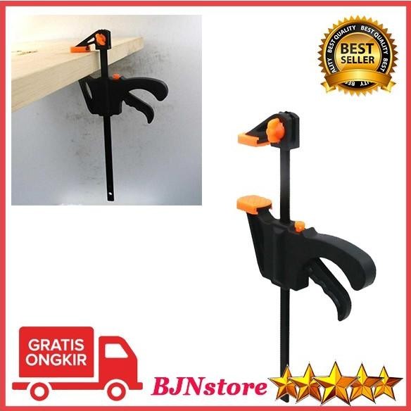 ALAT CLAMP PENJEPIT KAYU 4 INCH SQUEEZE RATCHETING PENJEPIT KAYU PERTU