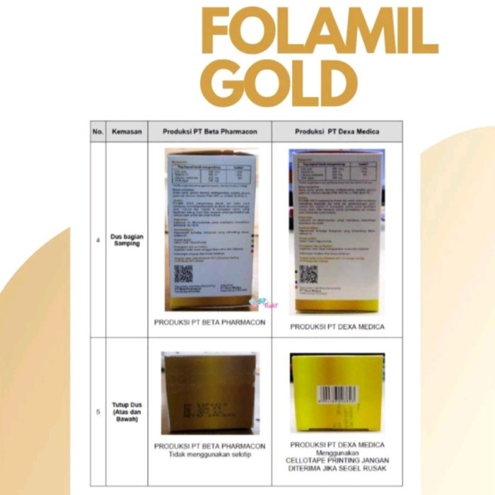 NEW FOLAMIL GOLD isi 30 Softgel Folamil Genio Gold DHA