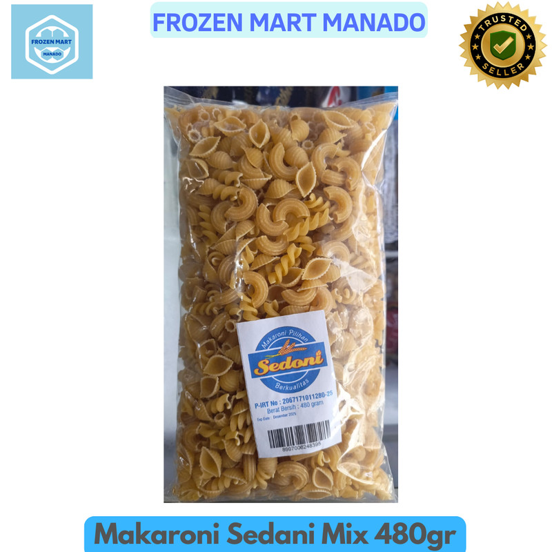 

Makaroni Sedani Mix 480gr - Frozen Mart Manado (Frozen Food Manado)