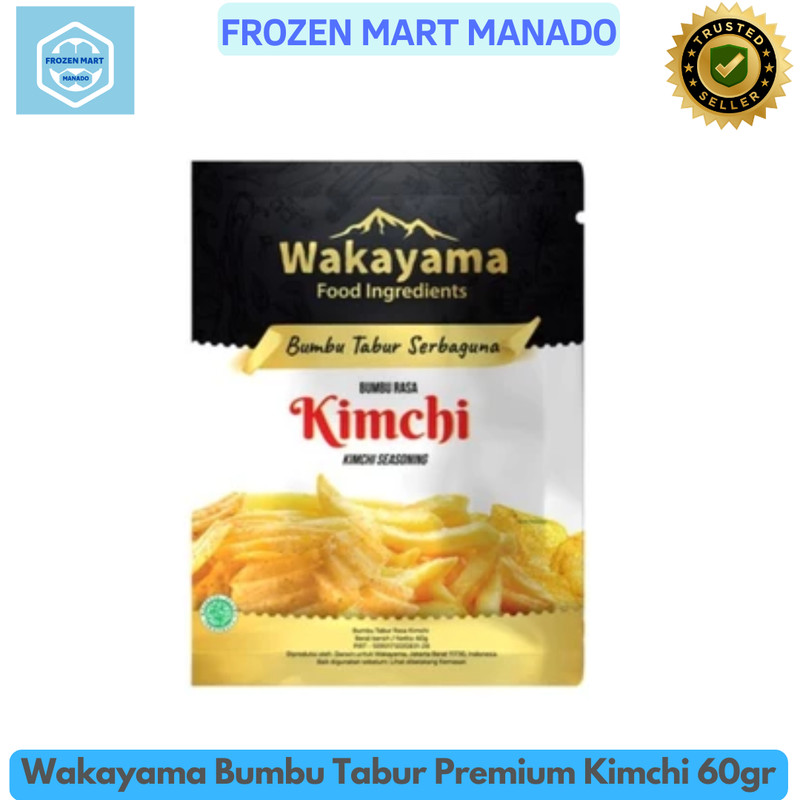 

Wakayama Bumbu Tabur Premium Kimchi 60gr - Frozen Mart Manado (Frozen Food Manado)