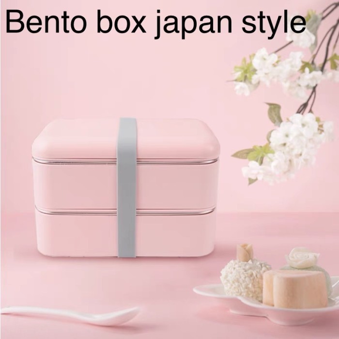 Es Kotak Bekal Susun Stainless Sus 304 Kotak Makan Minimalis