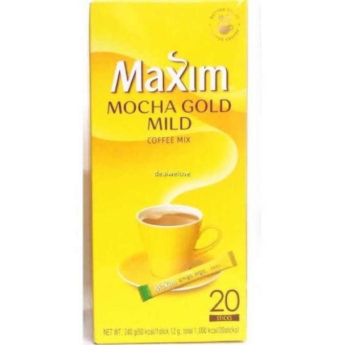 

Maxim White Coffe Mix 236 Gram 20 Stick / Kopi Korea Terlaris