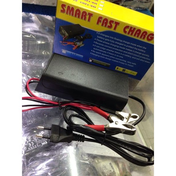Termurah Charger Aki Mobil Cas Aki Mobil Motor Smart Fast Charger 10A