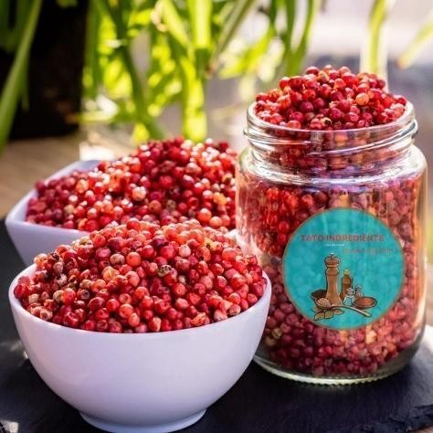 

Pink Peppercorn 35Gram / Dried Pink Peppercorn / Lada Merah Terlaris