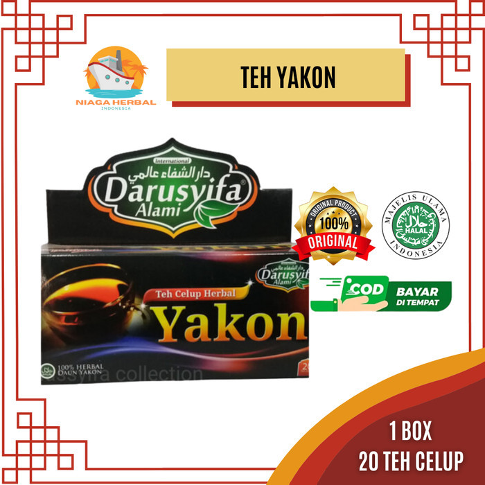 

DARUSYIFA Teh Celup Herbal Yakon Darusyifa untuk Diabetes