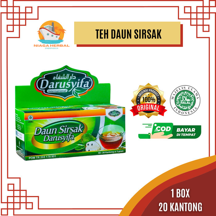 

DARUSYIFA Teh CELUP Daun Sirsak Mengobati Kanker