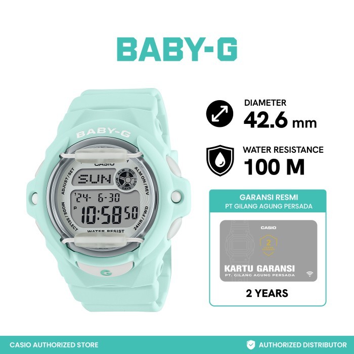 Jam Tangan Wanita Baby-G BG-169U-3DR Digital
