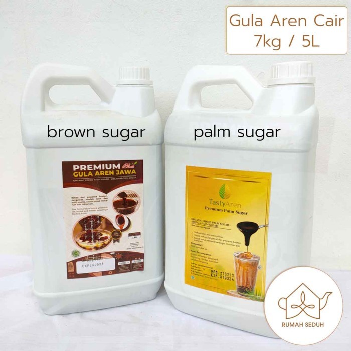 

7Kg Sirup Gula Merah Premium Jerigen 5 Liter - Brown Sugar Syrup Aren New