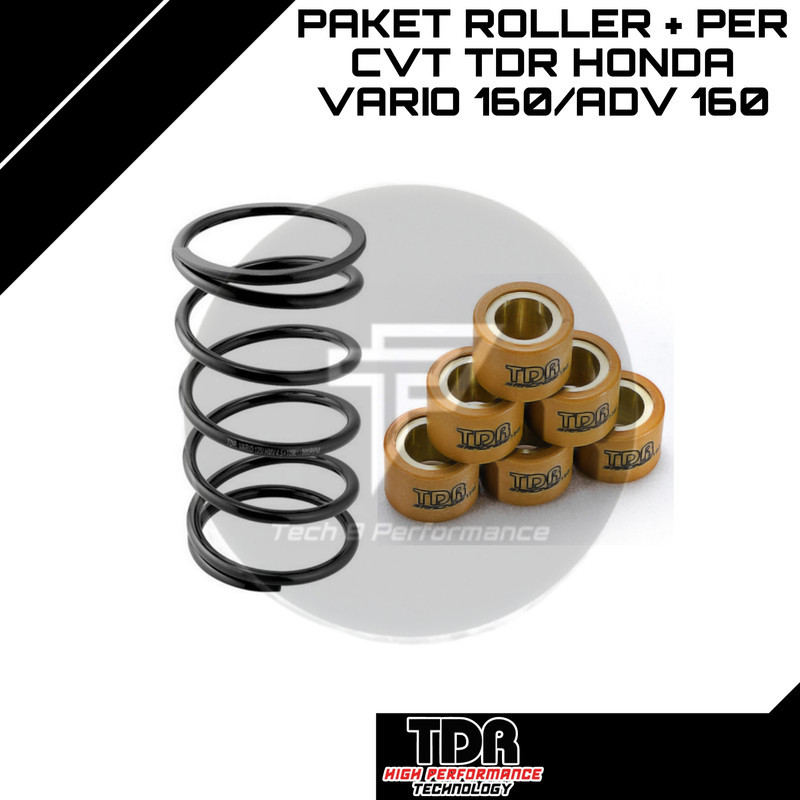 Paket Roller + Per CVT TDR Honda Vario 160/ADV 160