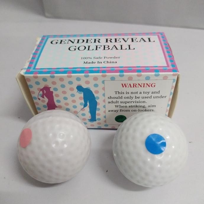 bola asap golf Gender Reveal