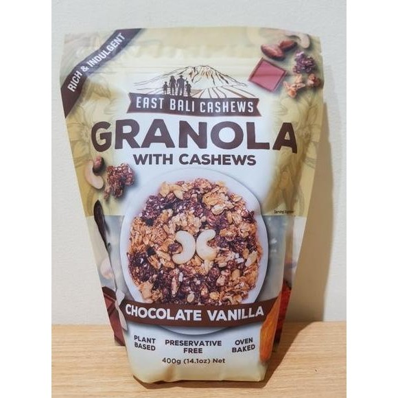 

Produk Baru!! Cemilan Ringan Granola Chocolate Vanilla 400Gr