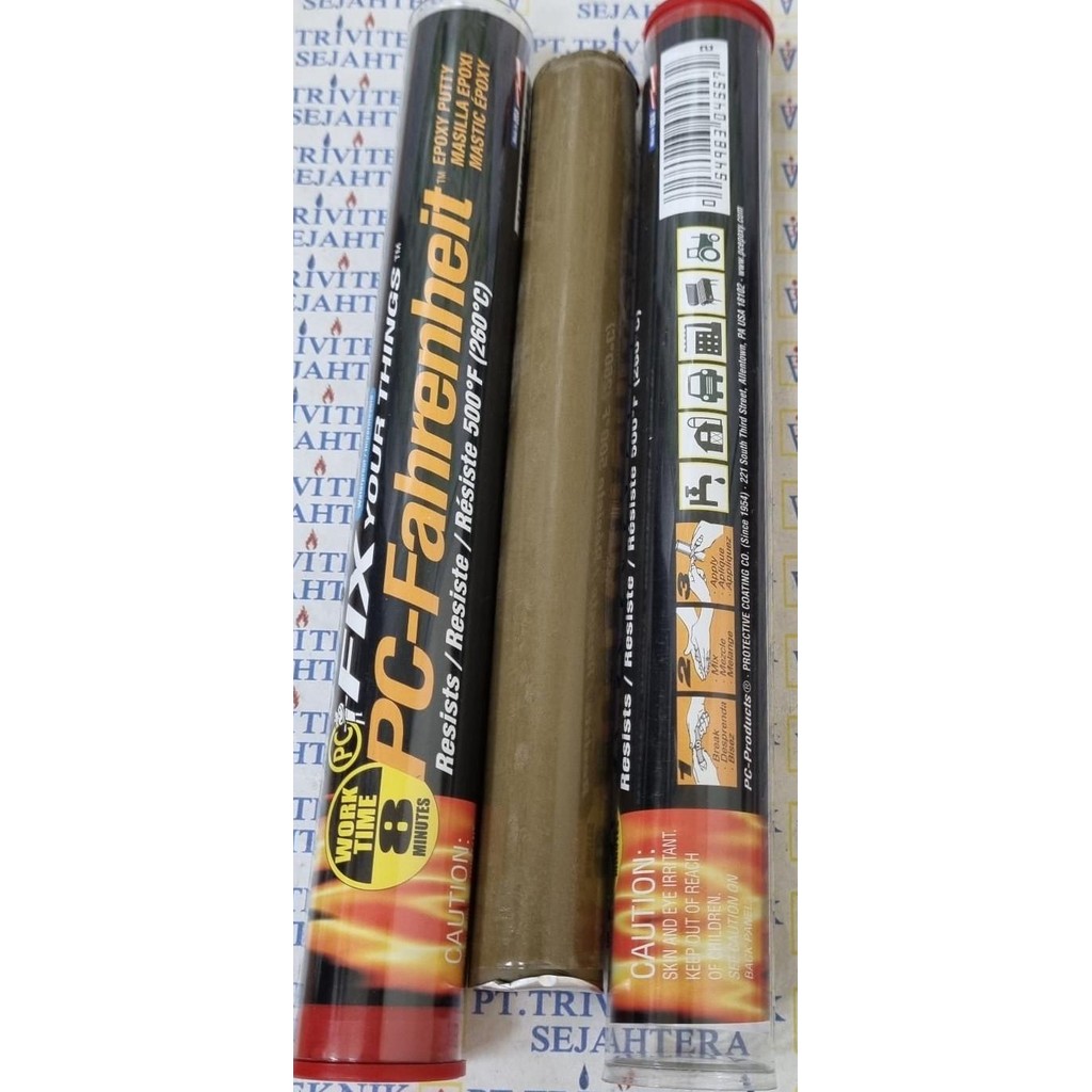PEREKAT Lem pc Fahrenheit,lem epoxy putty,