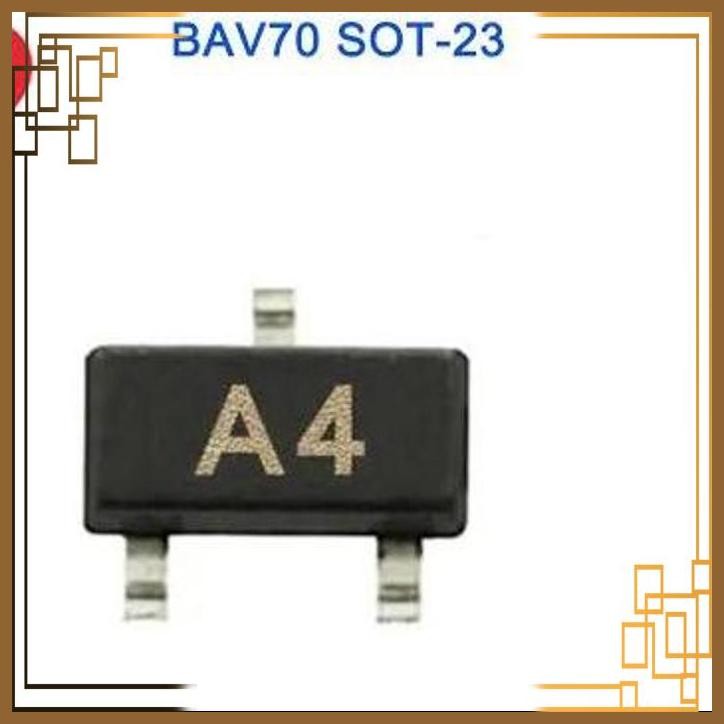 [SRE] BAV70 A4 Sot-23 Dioda 215mA 85V SMD Dual Switching Diode BAV70LT1G