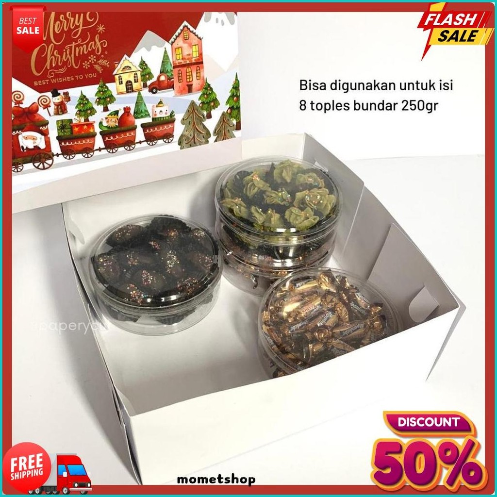 

Box Kue Natal Size 25 X 25 X 10 Cm (Cod)