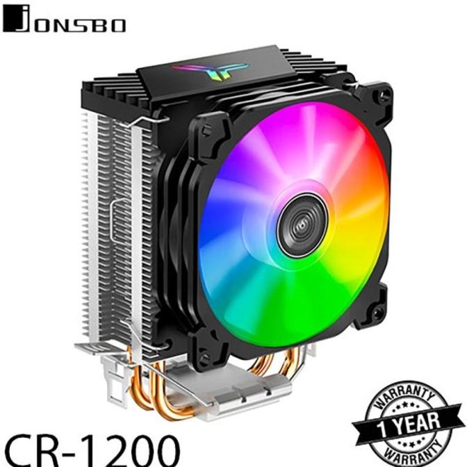Baru Cpu Cooler Jonsbo Rgb Fan Prosessor Cr1200 Jonsbo Cr-1200
