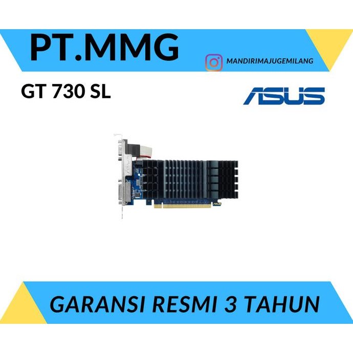Vga Asus Geforce Gt 730 Sl 2Gb Ddr5 Gt730 Promo