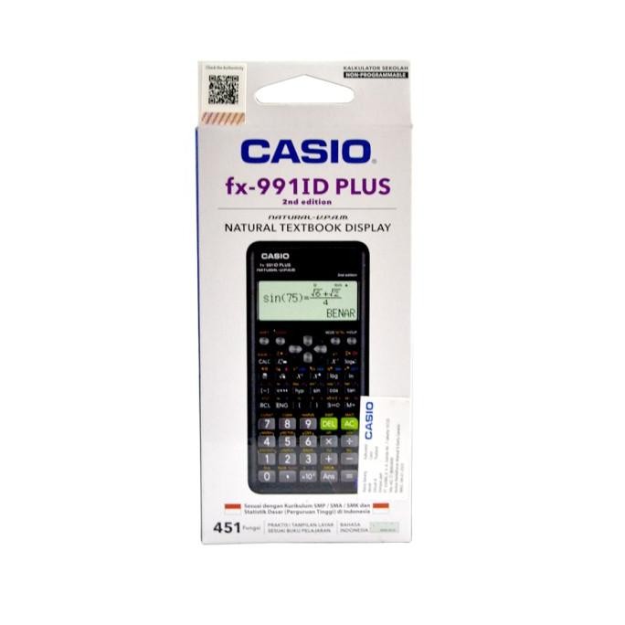 

BEBAS ONGKIR - Kalkulator CASIO FX-991 ID PLUS 2nd Calculator Scientific